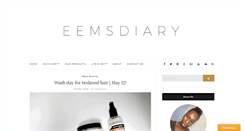 Desktop Screenshot of eemsdiary.com