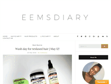 Tablet Screenshot of eemsdiary.com